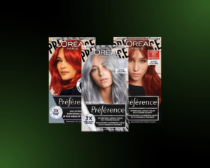 L’Oréal Paris Préférence Vivid Colors® hair dyes