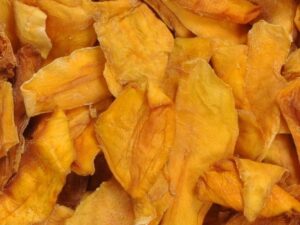Mango slices dried organic